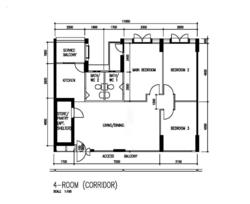Blk 145 Rivervale Drive (Sengkang), HDB 4 Rooms #84045492